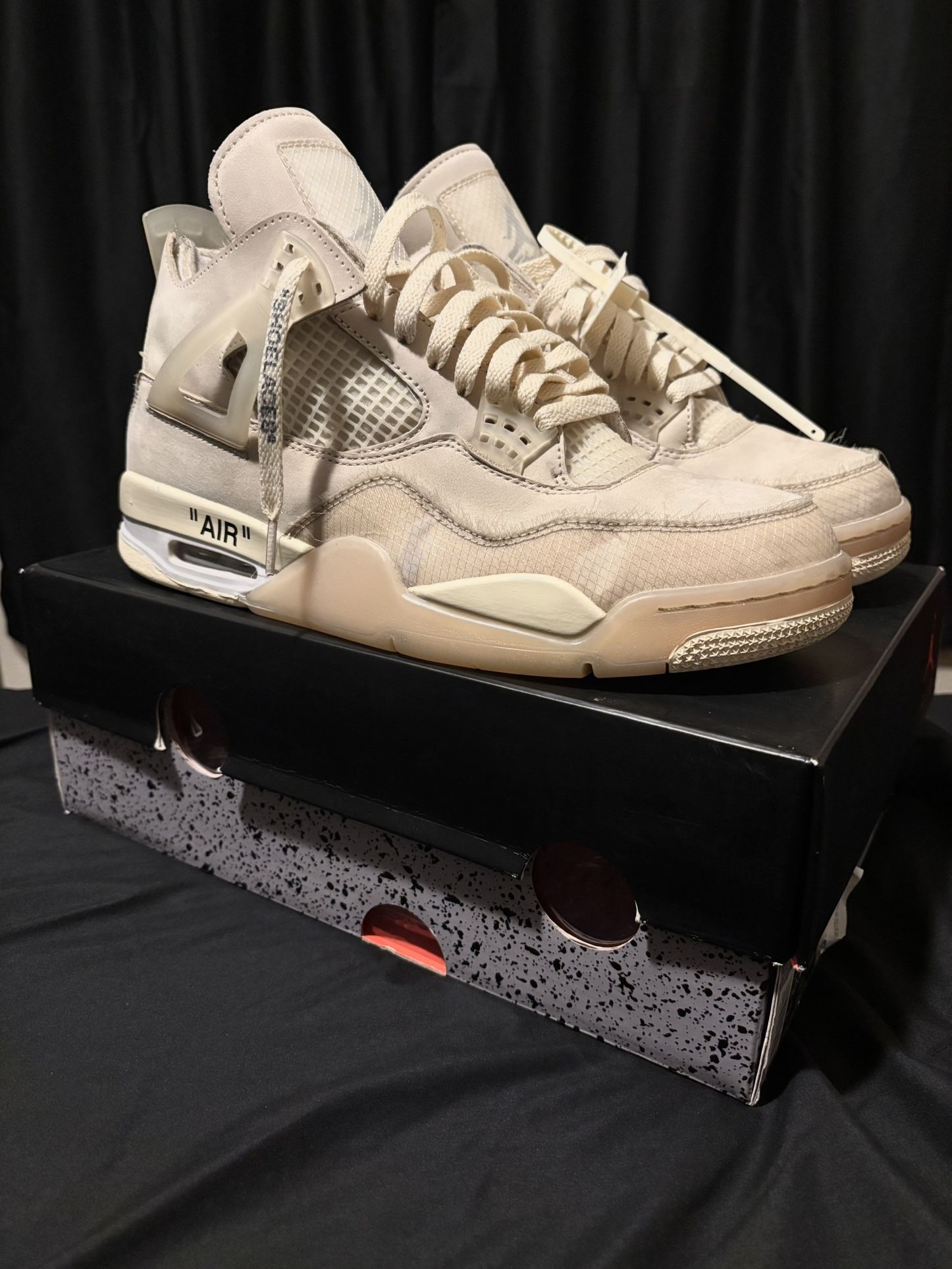 Off White Jordan 4 Sail