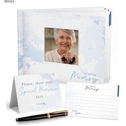 Funeral Guest book Set