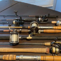 Vintage Fishing Rods/reels for Sale in Sayville, NY - OfferUp