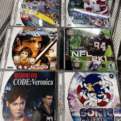 Dreamcast Sega Game Lot