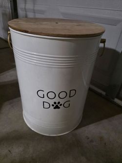 Dog food storage