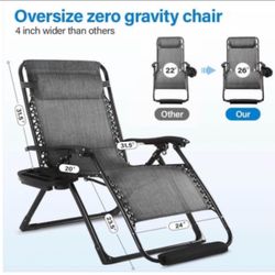 Oversized Zero Gravity Chair