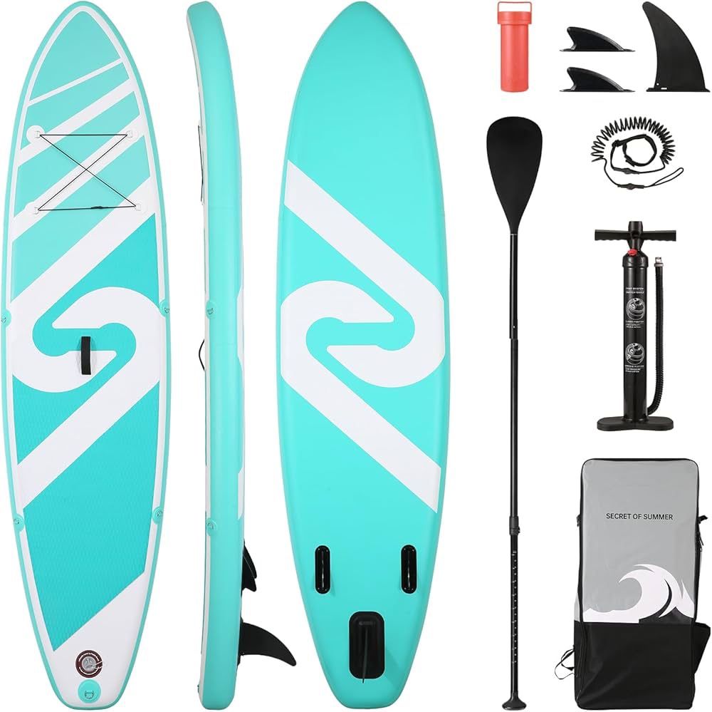 Inflatable Paddle Board Stand Up Paddle Board Inflatable Paddleboard SUP Board with Premium Full Accessories 120