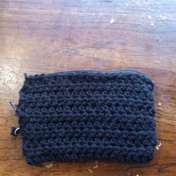 Crocheted Coin Pouch 