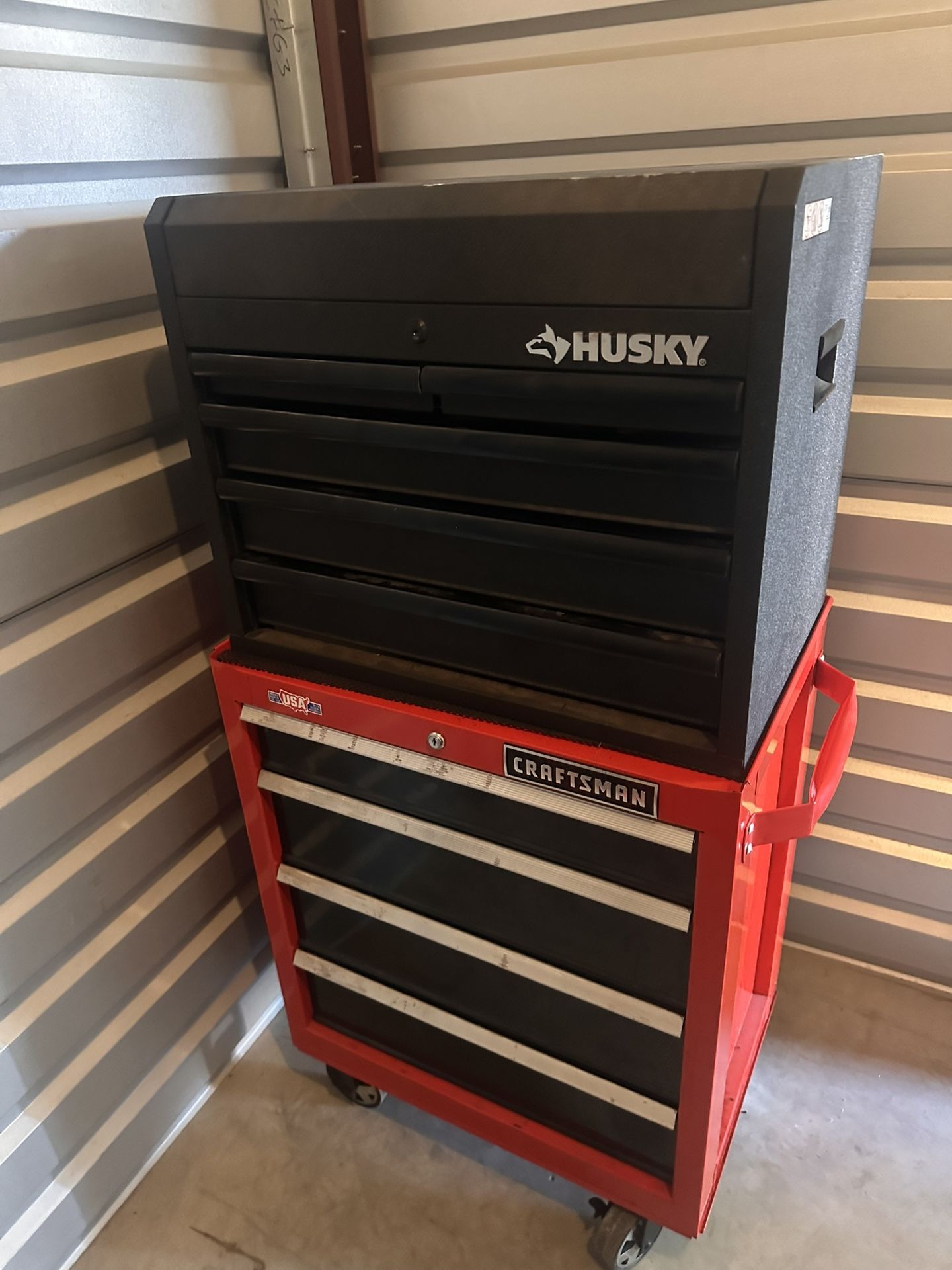 Craftsman Cart & Husky Chest