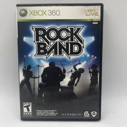 Rock Band Xbox 360 Game Complete CIB