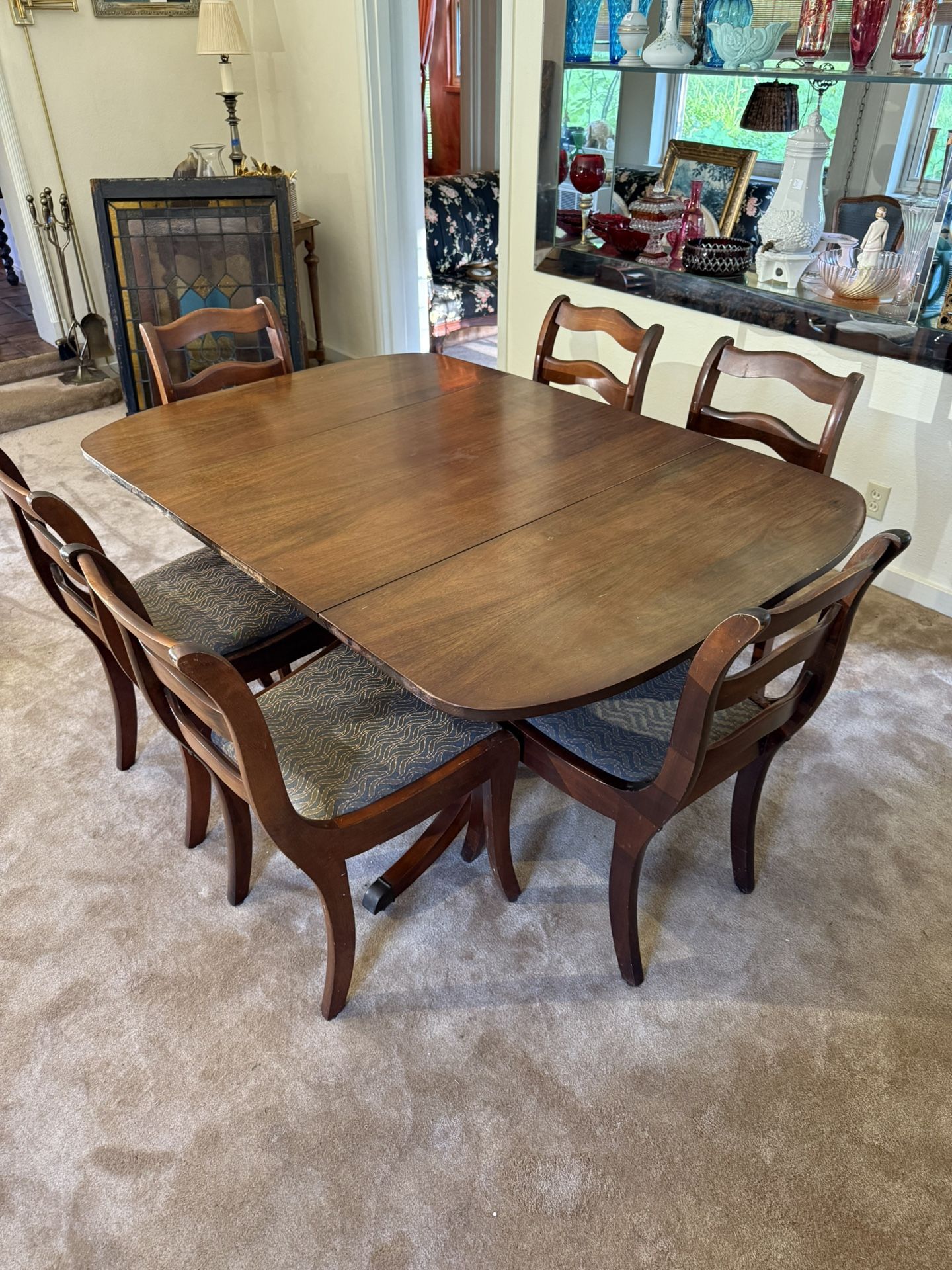 Dining Table w/6 Chairs - Free Delivery - Craddock 