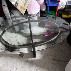 glass table for living room