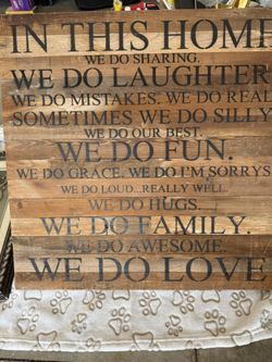 Large Farmhouse Family Love Board