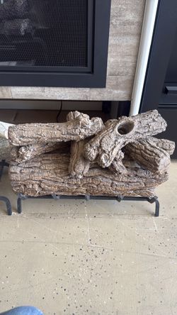Spring cleaning showroom clearance log set/grates