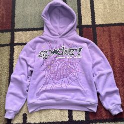 purple spider hoodie