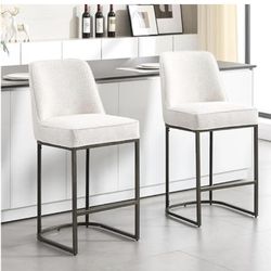 27" H Counter Height Bar Stools Set of 2