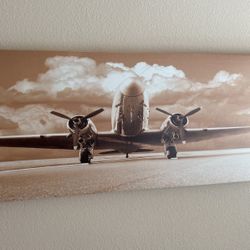 DC3 Airplane Canvas Photo