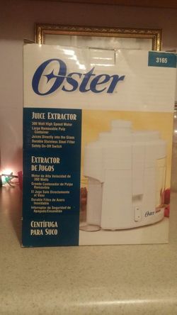 Oster juice extractor