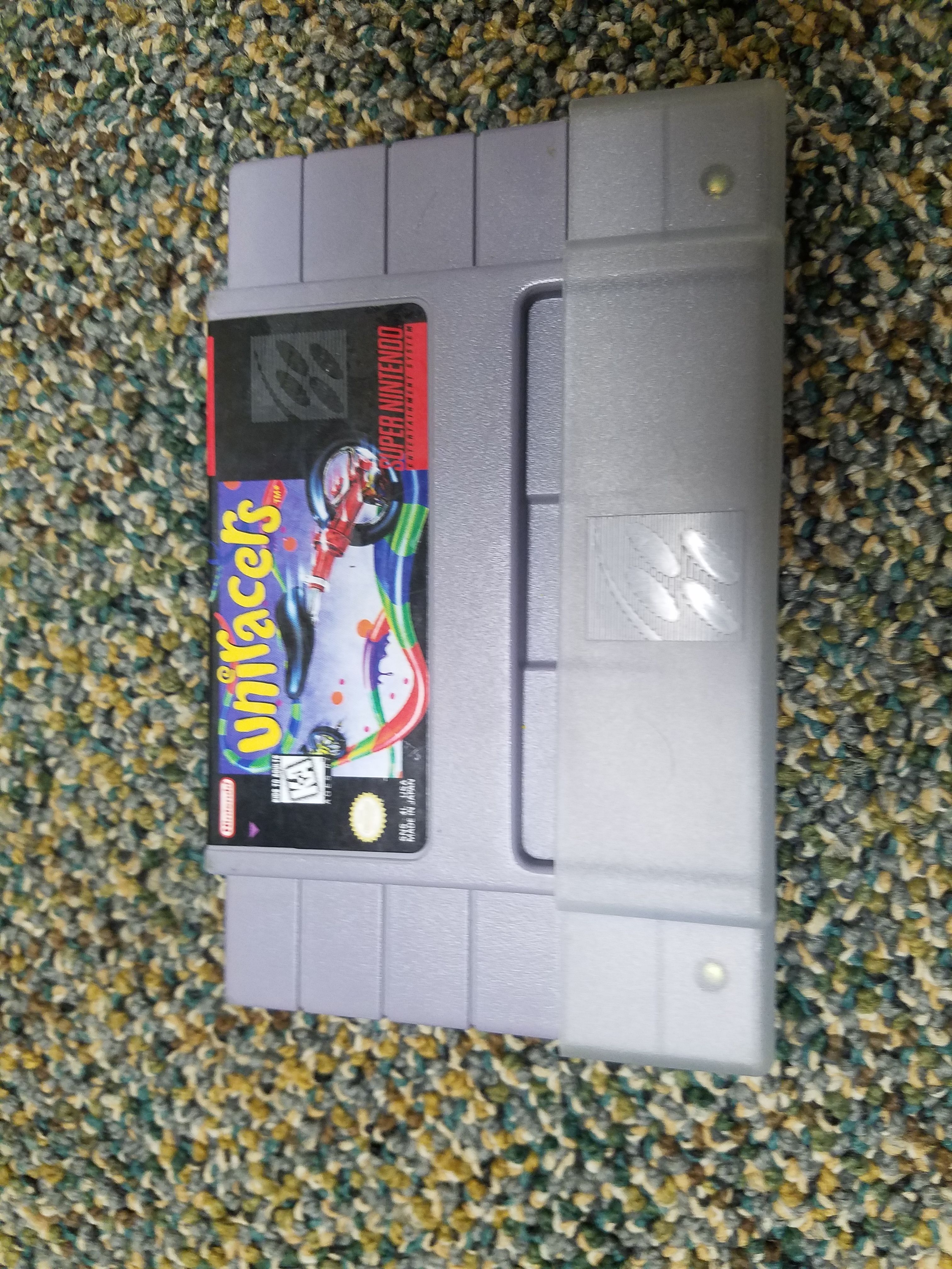 Uniracers game for Super Nintendo