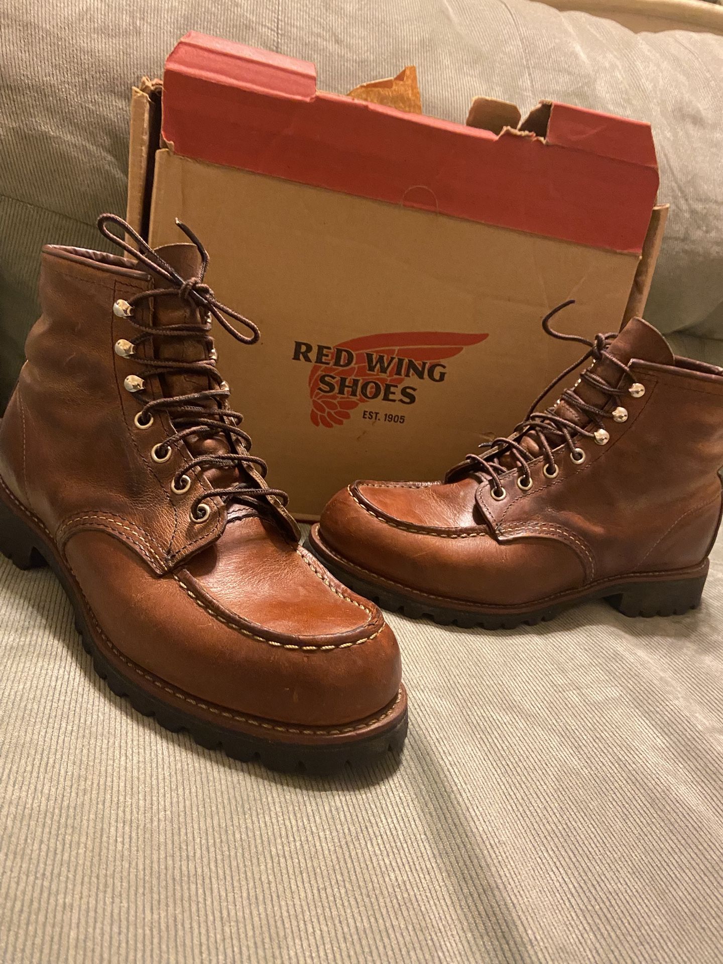 Red Wings Boots