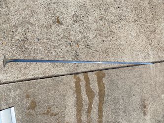 1964 impala center hood split moulding spear OG