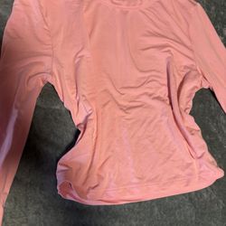 Women’s Buttery Pink Long Sleeve 