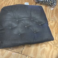 2 New Outdoor Seat Cushions Feather Filled 