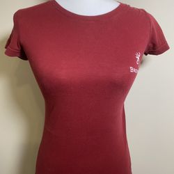 Browning Women’s Medium Maroon T-Shirt