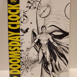 DOOMSDAY CLOCK #1 GARY FRANK  MIDNIGHT B&W SKETCH VARIANT DC 2018 NM
