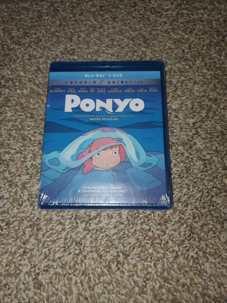 Ponyo BLU-RAY + DVD
