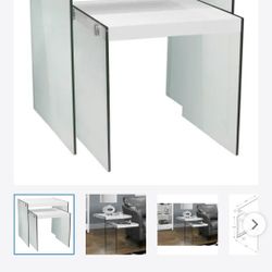 Glass End Table set