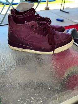 Nike Women s Air Jordan 3 Retro SE Bordeaux Phantom AH7859 600 for Sale in Las Vegas NV OfferUp