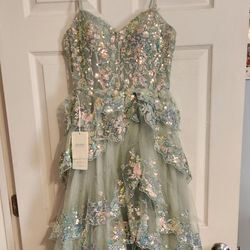 Prom Dress, Brand New, Size S/M