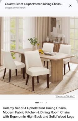 Dining chairs 2 set (4 chairs)
