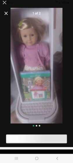 American Girl Doll Kit Knew Original Doll With Tags  Cost $425 Comes With The Book