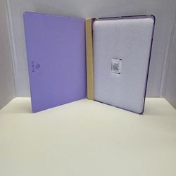 Fintie iPad 9.7 2018/2017 Case Translucent w/Pencil Holder Lavender Purple