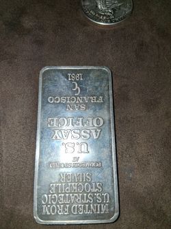 10 Oz silver bar