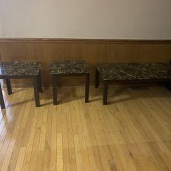 Three Piece Table Set