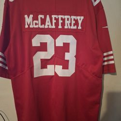 San Francisco 49ers McCaffrey Jersey Size M 