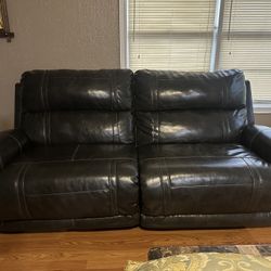 Dark Brown Sofa Recliner 