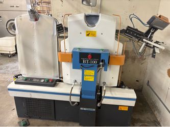 Commercial dry cleaning press machine