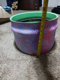 Flower pot for growing  hollow buttom for growing big plants