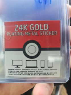 Pokemon collectable stickers