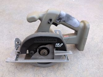 Craftsman Cordless Saw 18V 5-1/2 Inch Trim. Model (contact info removed)32 (Tool Only)