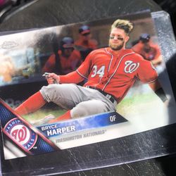 Bryce Harper Baseball Card