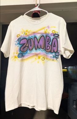 Zumba airbrush shirt
