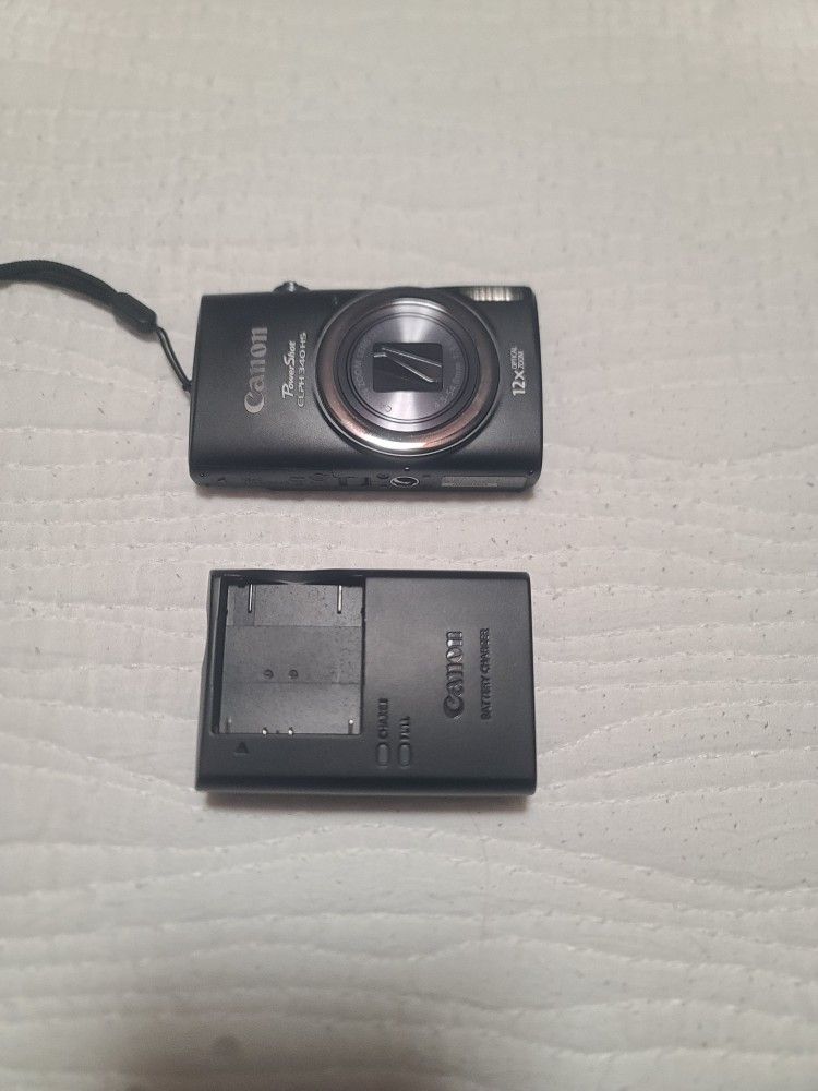 Canon PowerShot ELPH 340 HS 16MP Digital Camera (Black)