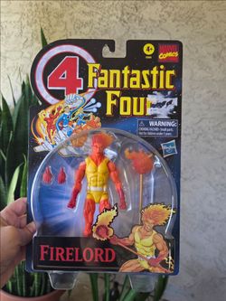 Fantastic 4 Firelord Hasbro 6" Figure, NEW!