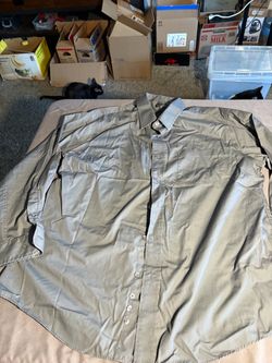 George long sleeve gray shirt XL