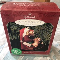 Hallmark 1998 Chatty Chipmunk In Original Box