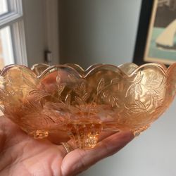 Carnival Footed Oval Small Dish