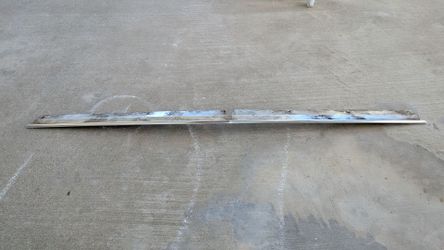 original 1965–1966 Mustang front hood lip molding