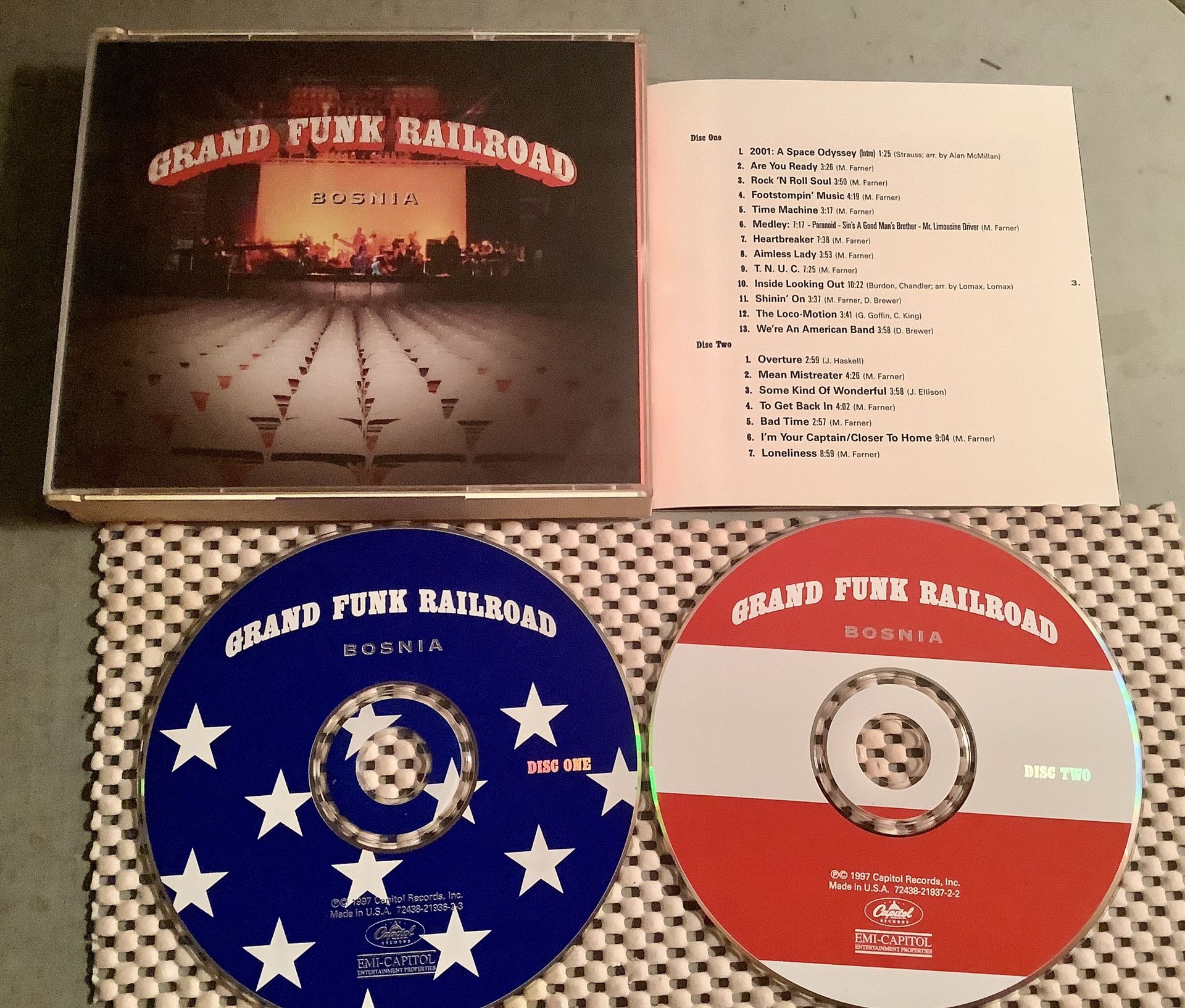 Grand Funk Railroad  BOSNIA