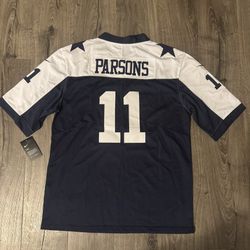 Micah Parsons – Dallas Cowboys – Nike Navy Alternate Jersey (#11) Condition: NEW with tags Size: XL